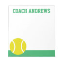 Recherche de coach blocsnotes Tennis