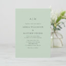 Recherche de vert menthe invitations Élégant