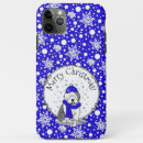 Recherche de noël chien iphone coques Neige
