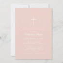 Recherche de rose et blanc baptême invitations Pour tous
