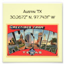 Suche nach texas map poster Vintag