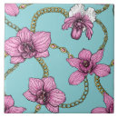 Recherche de orchidée rose carreaux Motif