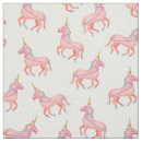 Recherche de licorne tissus Girly