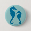 Recherche de hippocampe badges Bleu