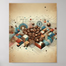 Suche nach kaffeebohnen poster Grafik