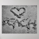 Suche nach schwarzer sand poster Herz