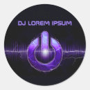 Recherche de music autocollants Deejay