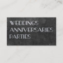 Suche nach partys visitenkarten Hochzeitsplaner
