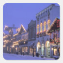 Recherche de scènes de rue autocollants Neige