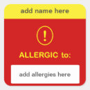 Suche nach allergien aufkleber Nüsse