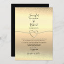 Recherche de gold and black party invitations Calligraphy