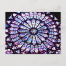 Recherche de cathédrale dame cartes postales Vitrail