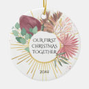 Suche nach unser erstes weihnachten zusammen ornamente Familie
