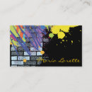 Recherche de graffiti artiste cartes visite Concepteur
