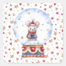 Suche nach weihnachtsmaus aufkleber Niedlich