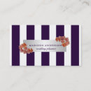 Recherche de rayures chics cartes visite Bleu