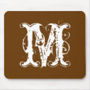 Suche nach monogramm m mousepads Initiale