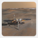 Recherche de lander autocollants Concept