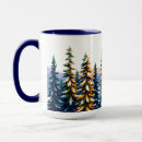 Suche nach schneebedeckter winter tassen Winterlandschaft