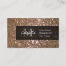 Recherche de lueur cartes visite Parties scintillantes