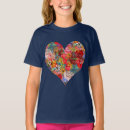 Recherche de motif abstrait tshirts Rouge
