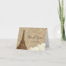Suche nach paris hochzeit dankeskarten Vintag