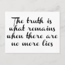 Suche nach meine wahrheit postkarten Lügen