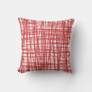 Recherche de motif blanc rouge s coussins Abstrait