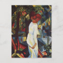 Recherche de auguste macke cartes postales Bleu