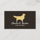 Suche nach golden retriever visitenkarten Hund