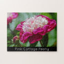 Recherche de peony puzzles Rose