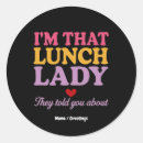 Suche nach lunch aufkleber Dame