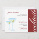Recherche de glass invitations Martini