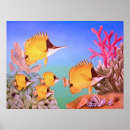 Recherche de poissons de papillon Tropical