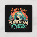 Recherche de sarcasme cartes visite Sarcastique