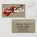Recherche de professeur de violon cartes visite Enseignant