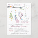 Recherche de dream catcher invitations Boho