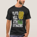 Recherche de upside down pineapple tshirts Well