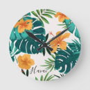 Recherche de hawaïen horloges Hibiscus