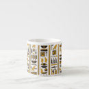 Recherche de hiéroglyphes tasses Motif