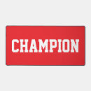 Recherche de champions tapis souris Rouge