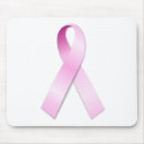 Recherche de ruban rose tapis souris Cancer du sein