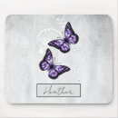 Suche nach lila schmetterlinge mousepads Blume