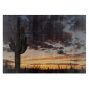Recherche de cactus saguaro planches à découper Coucher de soleil
