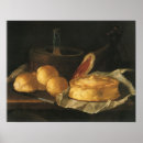 Suche nach brot und wein poster Stillleben