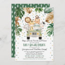Recherche de forêt tropicale invitations Mother to be
