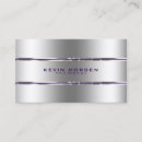 Recherche de rayures violettes cartes visite Moderne