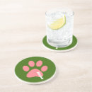 Recherche de patte dessous de verres Empreintes de pattes
