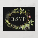 Recherche de vert noir invitations Floral