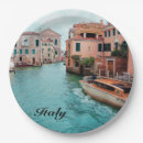 Recherche de italie assiettes en papier Voyage